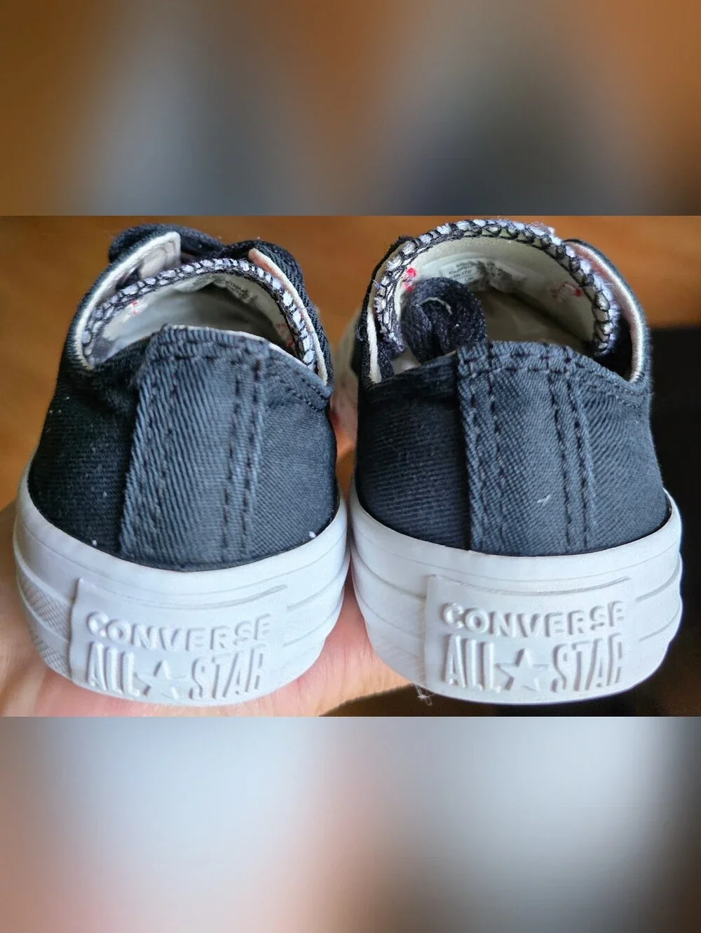 Sz 12 Toddler Girl's CONVERSE CTAS OX 'Black Cherry Red Floral' Low Top Shoes